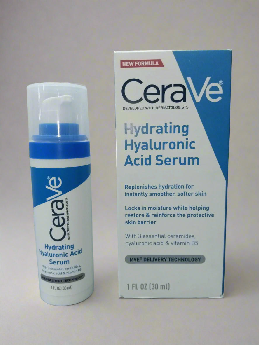 Cerave Hydrating Hyaluronic Acid Serum 1Oz/30Ml